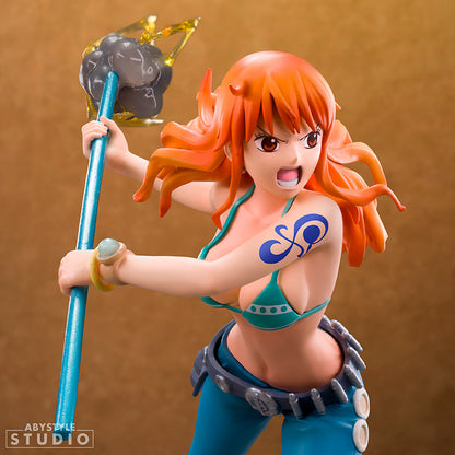 ABYSTYLE STUDIO SUPER FIGURE COLLECTION ONE PIECE NAMI - Statua