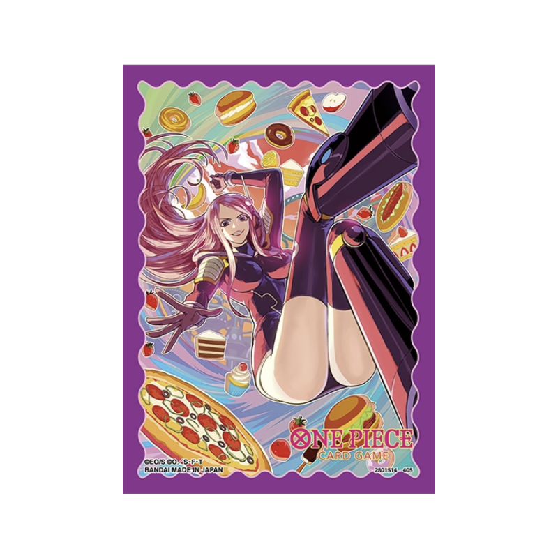 One Piece Card Sleeves TCG + Vol. 5 Jewelry Bonney - 70 Bustine Protettive Ufficiali ITA