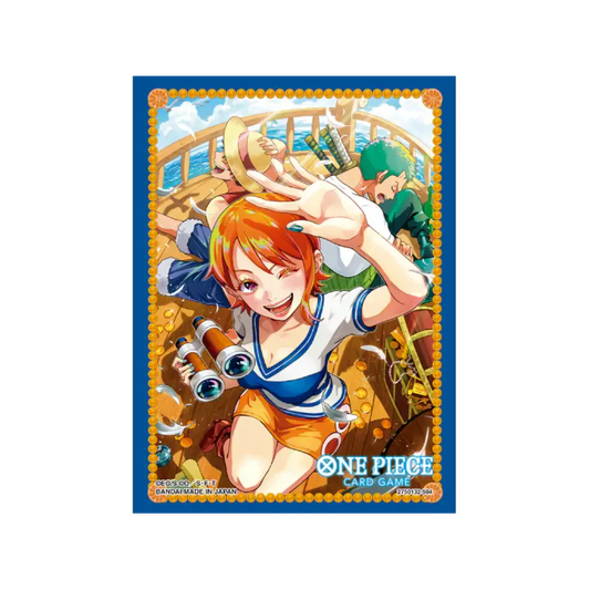 Standard - One Piece Card Game - Official Sleeves 8 - Nami (70 Bustine)