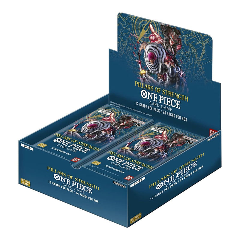 One Piece Card Game - OP - 03 Pillars of Strength Display 24 Buste ENG | Esclusiva King Ziller