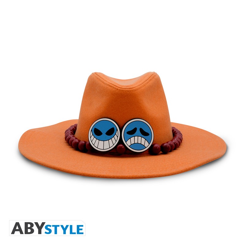 Cappello Portgas D . Ace - Replica Ufficiale One Piece - Cosplay Anime ITA
