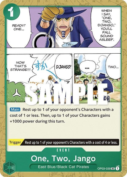 One, Two, Jango OP03-039 [ Inglese / Giapponese / Francese / Cinese Semplificato ]