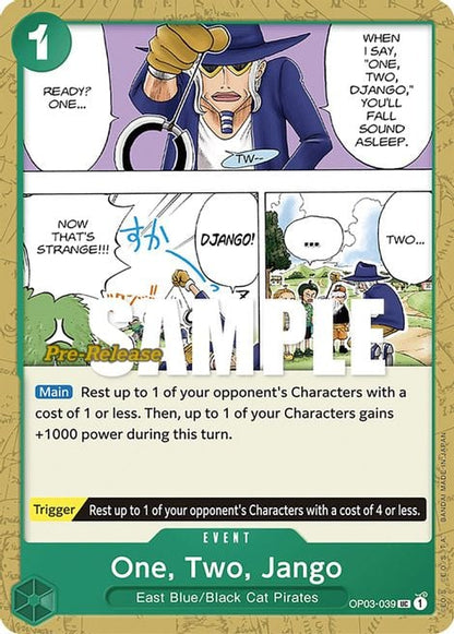 One, Two, Jango OP03-039 [ Inglese / Giapponese / Francese / Cinese Semplificato ]