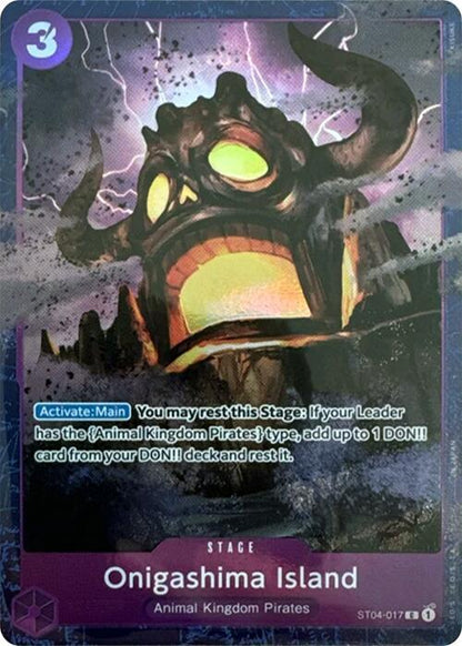 Onigashima Island ST04-017 [ Inglese / Giapponese / Francese / Cinese Semplificato ]