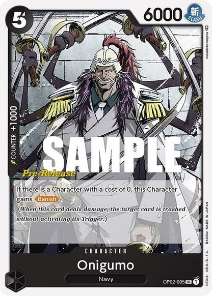 Onigumo OP02-095 [ Inglese / Giapponese / Francese / Cinese Semplificato ]