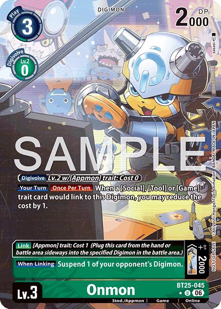 Onmon BT25-045 [ Inglese / Giapponese ]