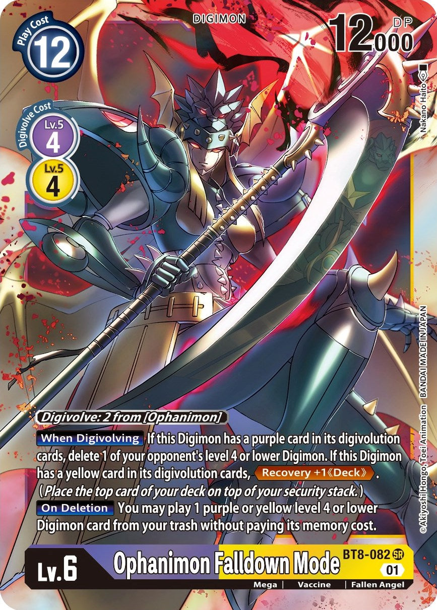 Ophanimon Falldown Mode BT8-082 [ Inglese / Giapponese ]
