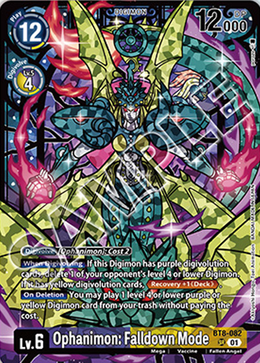 Ophanimon Falldown Mode BT8-082 [ Inglese / Giapponese ]