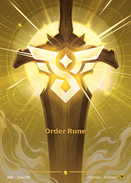 Order Rune [ Inglese / Cinese Semplificato ]