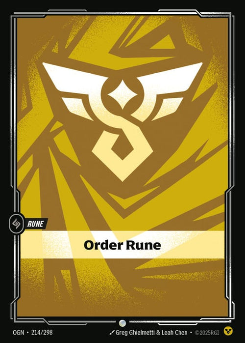Order Rune [ Inglese / Cinese Semplificato ]