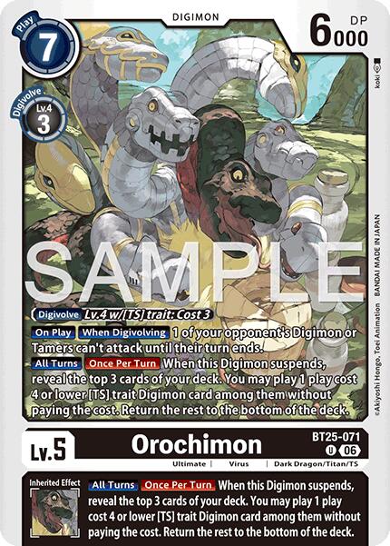 Orochimon BT25-071 [ Inglese / Giapponese ]