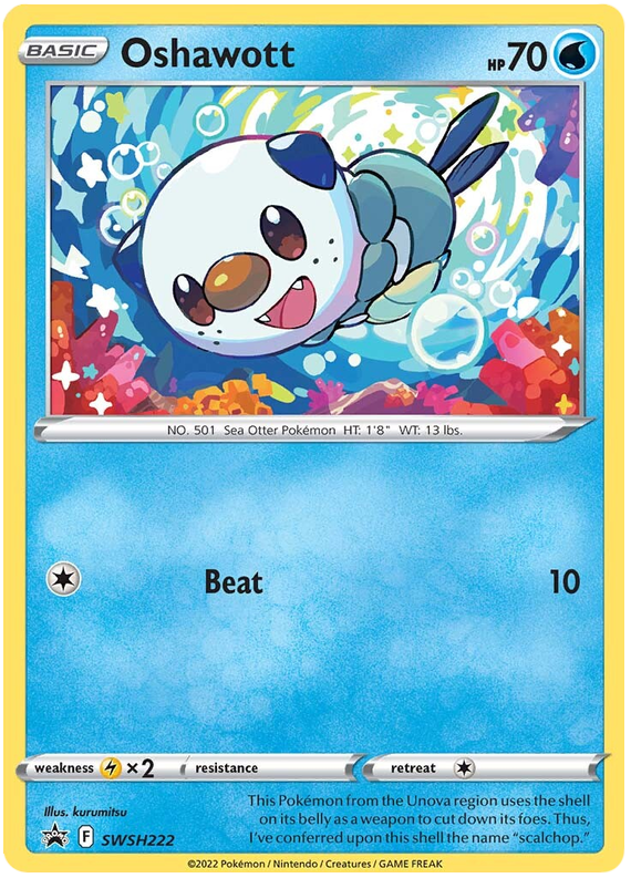 Oshawott - Lucentezza Siderale 041/189 [ Italiano / Inglese ]