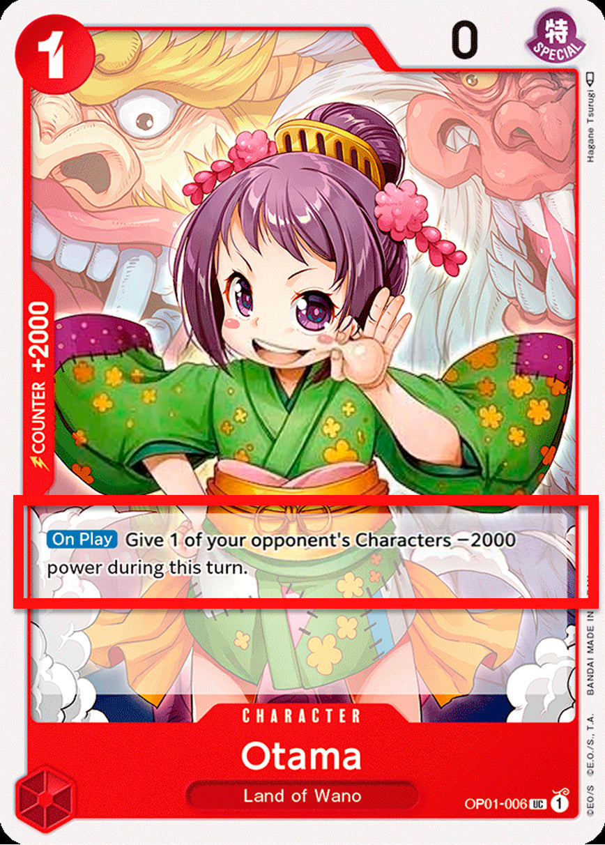 Otama OP01-006 [ Inglese / Giapponese / Francese / Cinese Semplificato ]