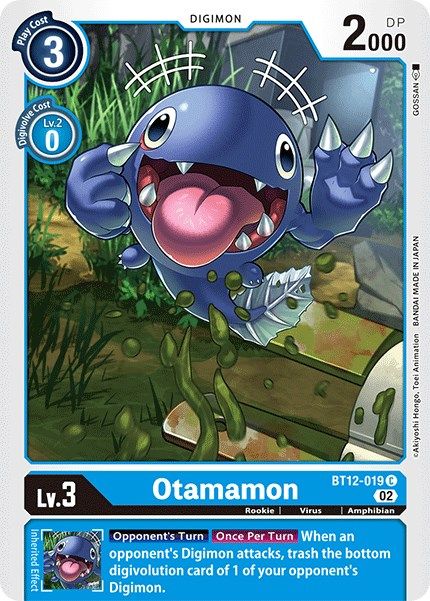 Otamamon BT12-019 [ Inglese / Giapponese ]