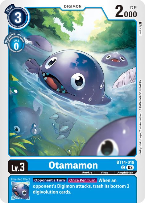 Otamamon BT14-019 [ Inglese / Giapponese ]
