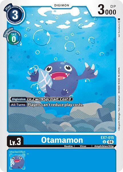 Otamamon EX7-015 [ Inglese / Giapponese ]