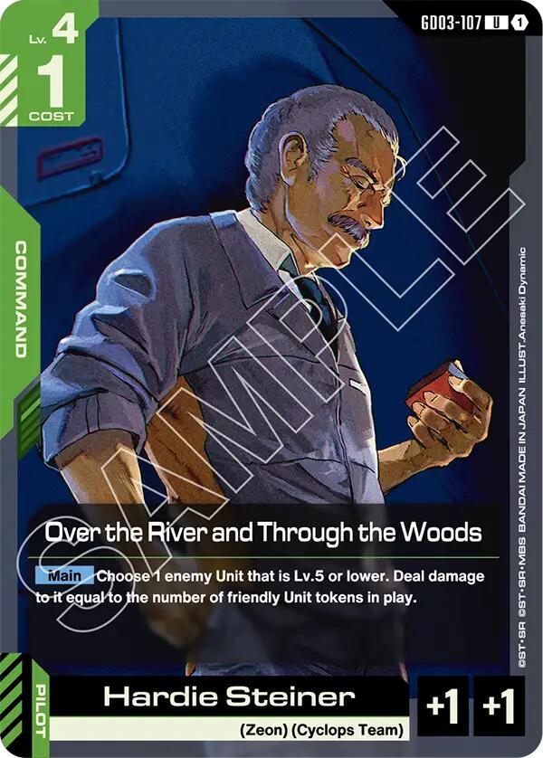 Over the River and Through the Woods GD03-107 [ Inglese / Giapponese ]