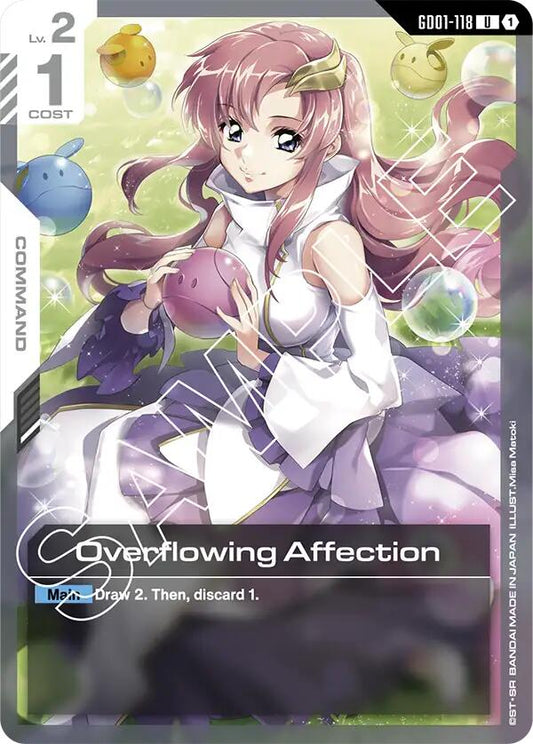 Overflowing Affection GD01-118 [ Inglese / Giapponese ]
