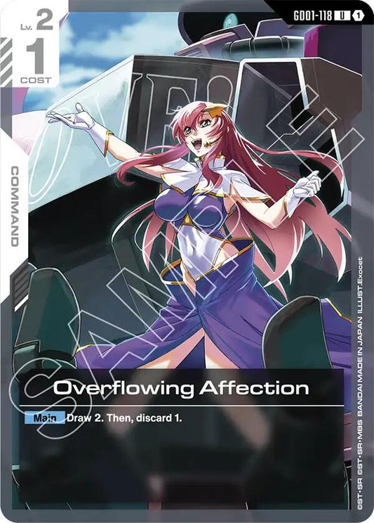 Overflowing Affection GD01-118 [ Inglese / Giapponese ]