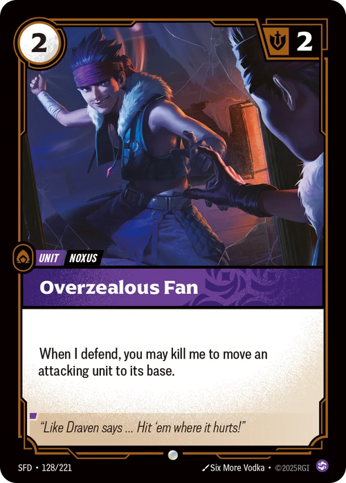 Overzealous Fan (Common) [ Inglese / Cinese Semplificato ]