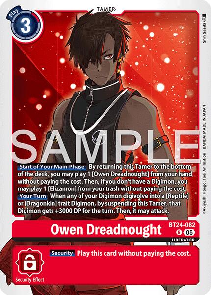 Owen Dreadnought BT24-082 [ Inglese / Giapponese ]