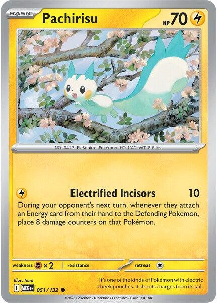 Pachirisu - Megaevoluzione 051/132 [ Italiano ]