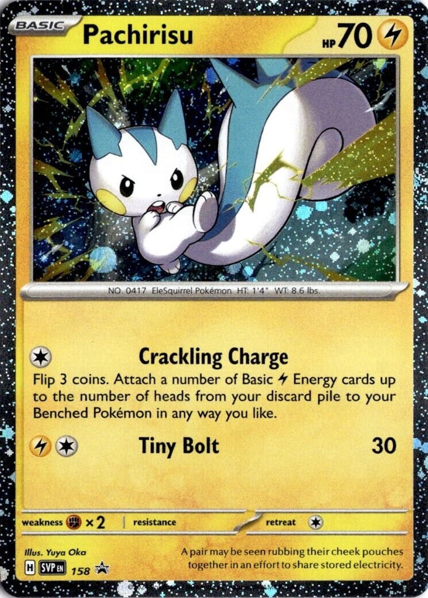Pachirisu - SVP Black Star Promos SVP 158 [ Inglese ]