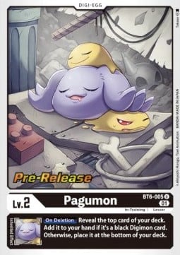 Pagumon BT6-005 [ Inglese / Giapponese ]