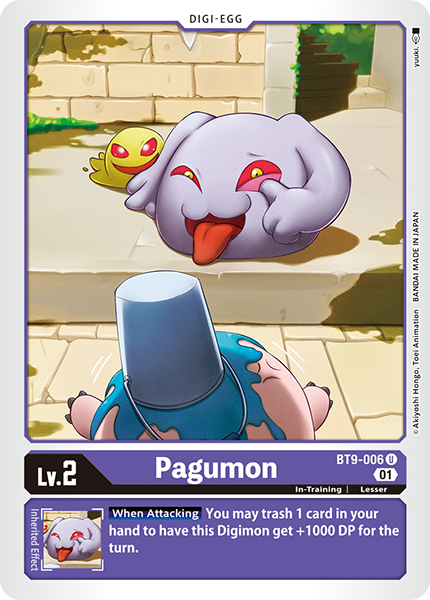 Pagumon BT9-006 [ Inglese / Giapponese ]