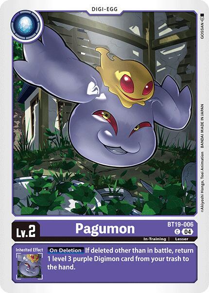 Pagumon BT19-006 [ Inglese / Giapponese ]