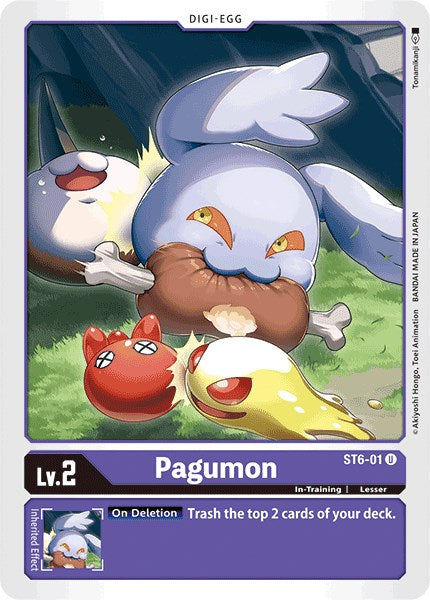 Pagumon ST6-01 [ Inglese / Giapponese ]