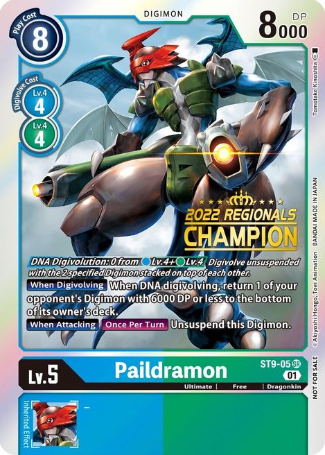Paildramon ST9-05 [ Inglese / Giapponese ]