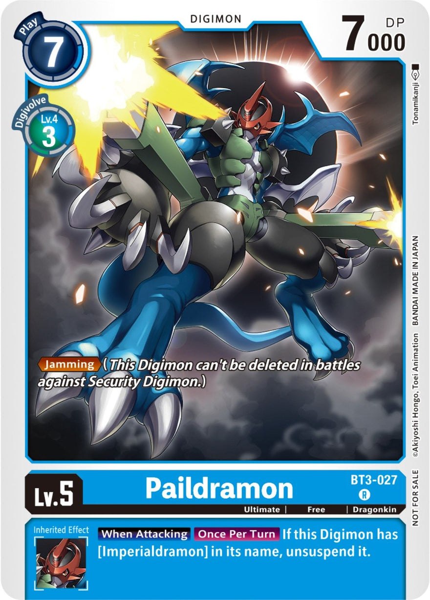 Paildramon BT3-027 [ Inglese / Giapponese ]