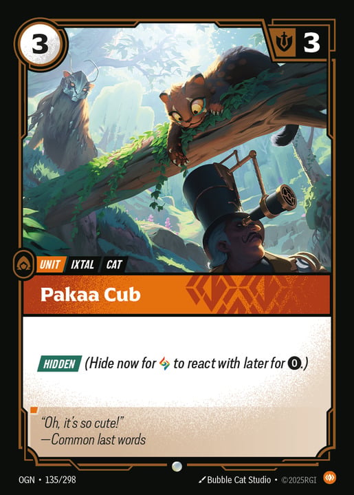 Pakaa Cub [ Inglese / Giapponese / Cinese Semplificato ]