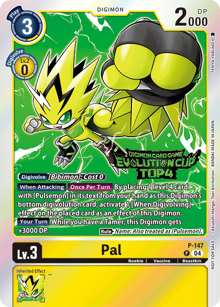 Pal P-147 [ Inglese / Giapponese ]