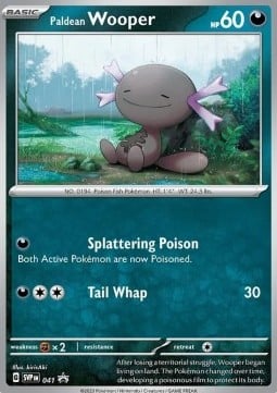 Paldean Wooper - SVP Black Star Promos SVP 041 [ Inglese ]