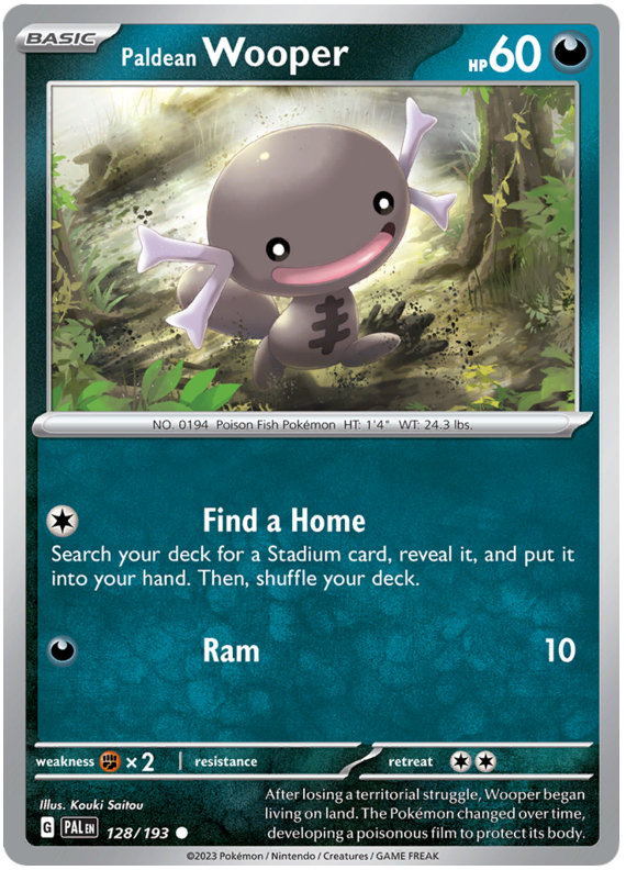 Wooper di Paldea - Evoluzioni a Paldea 128/193 [ Italiano ]