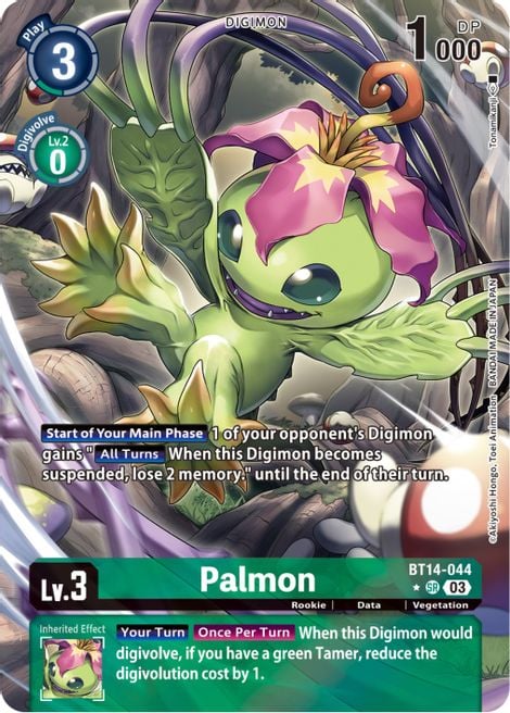 Palmon BT14-044 [ Inglese / Giapponese ]