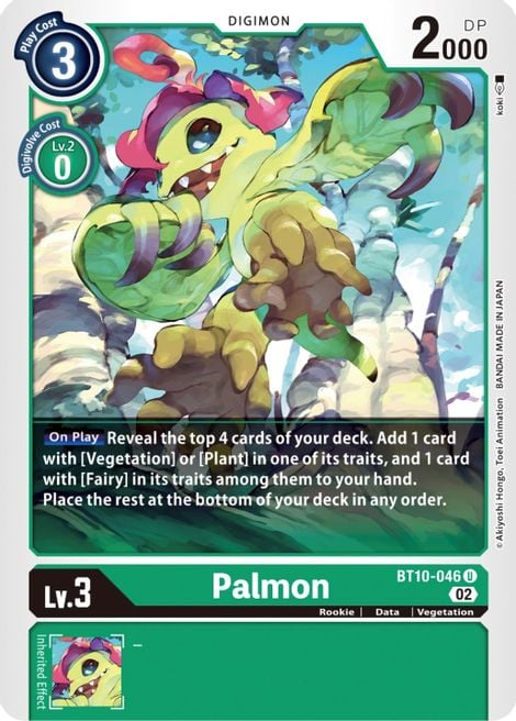 Palmon BT10-046 [ Inglese / Giapponese ]