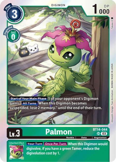 Palmon BT14-044 [ Inglese / Giapponese ]