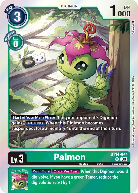 Palmon BT14-044 [ Inglese / Giapponese ]