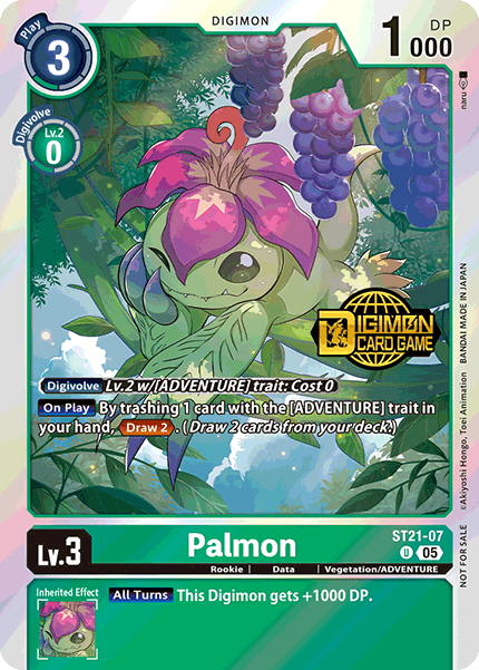 Palmon ST21-07 [ Inglese / Giapponese ]