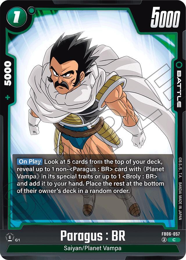 Paragus : BR FB06-057 [ Inglese / Giapponese ]