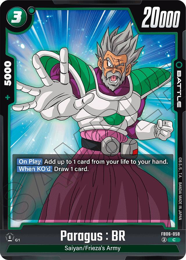 Paragus : BR FB06-058 [ Inglese / Giapponese ]