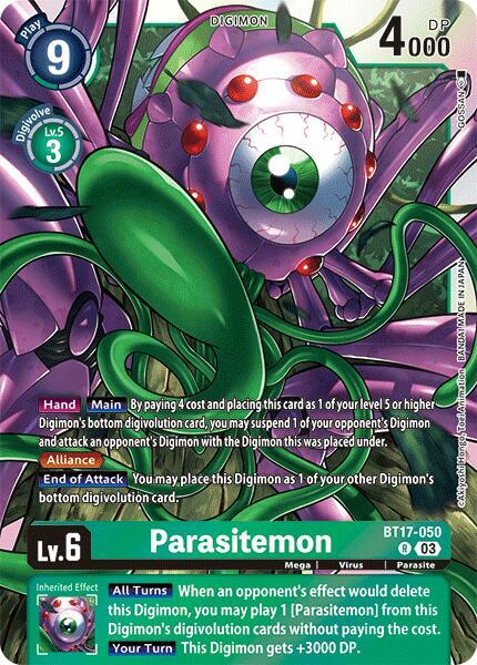 Parasitemon BT17-050 [ Inglese / Giapponese ]
