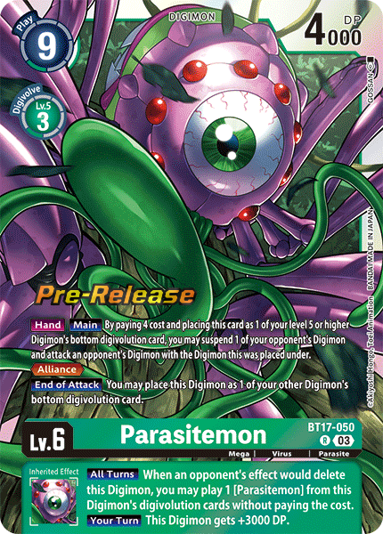 Parasitemon BT17-050 [ Inglese / Giapponese ]
