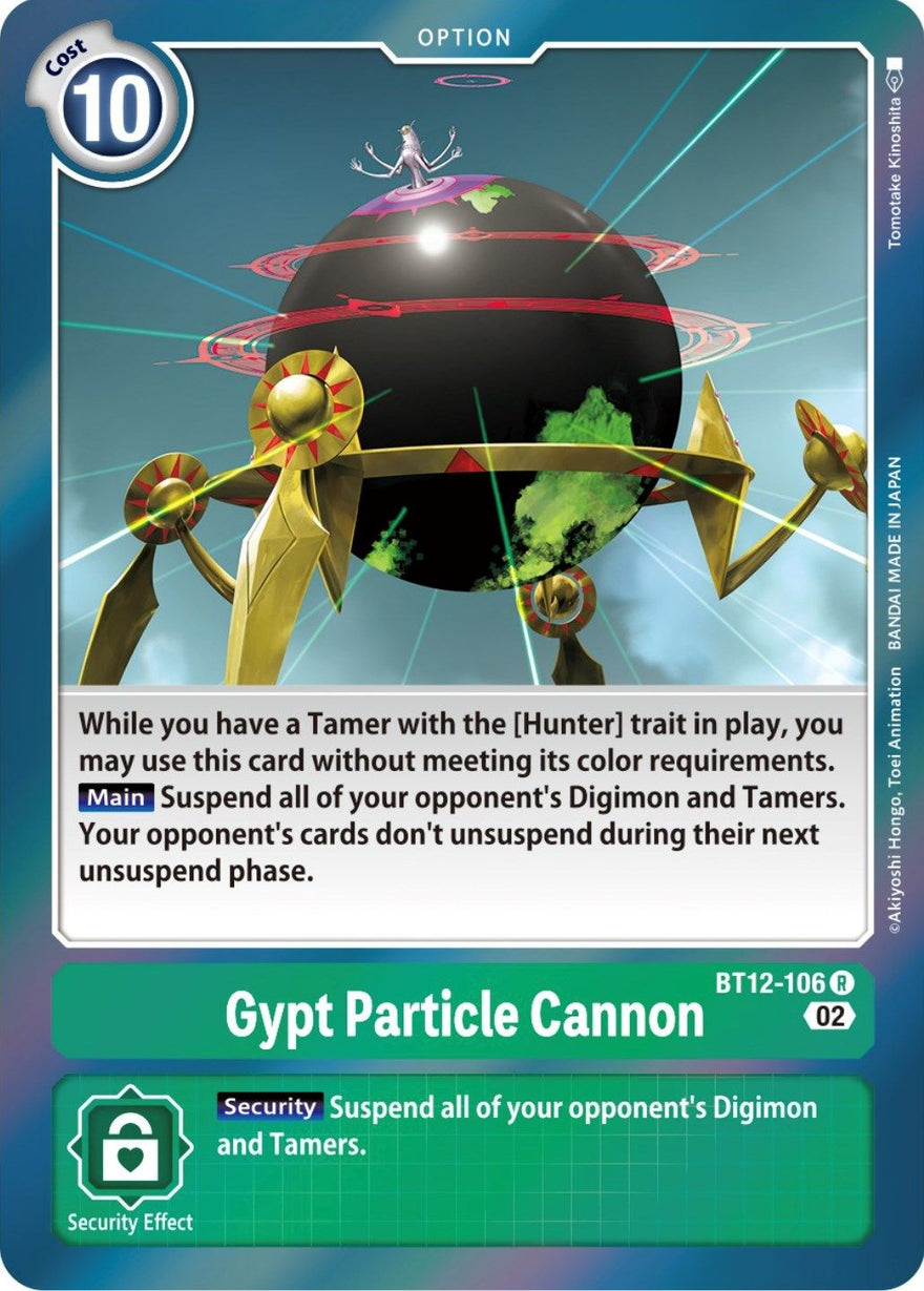 Gypt Particle Cannon BT12-106 [ Inglese / Giapponese ]