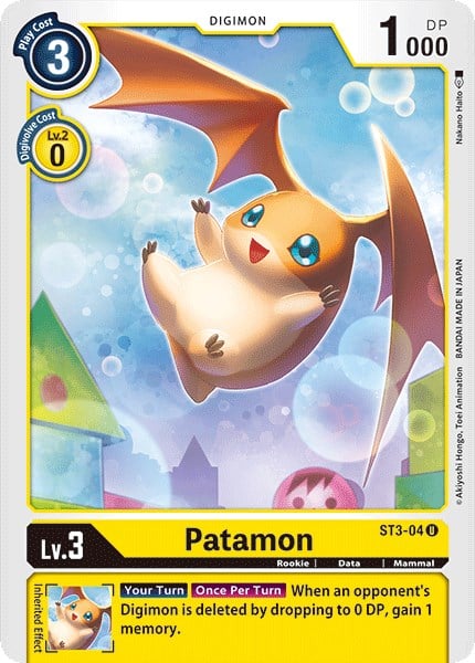 Patamon ST3-04 [ Inglese / Giapponese ]