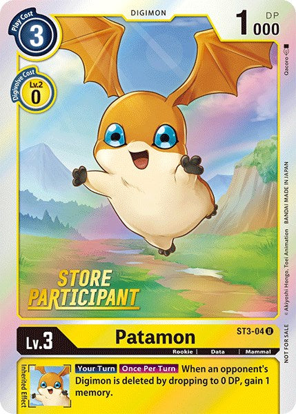 Patamon ST3-04 [ Inglese / Giapponese ]