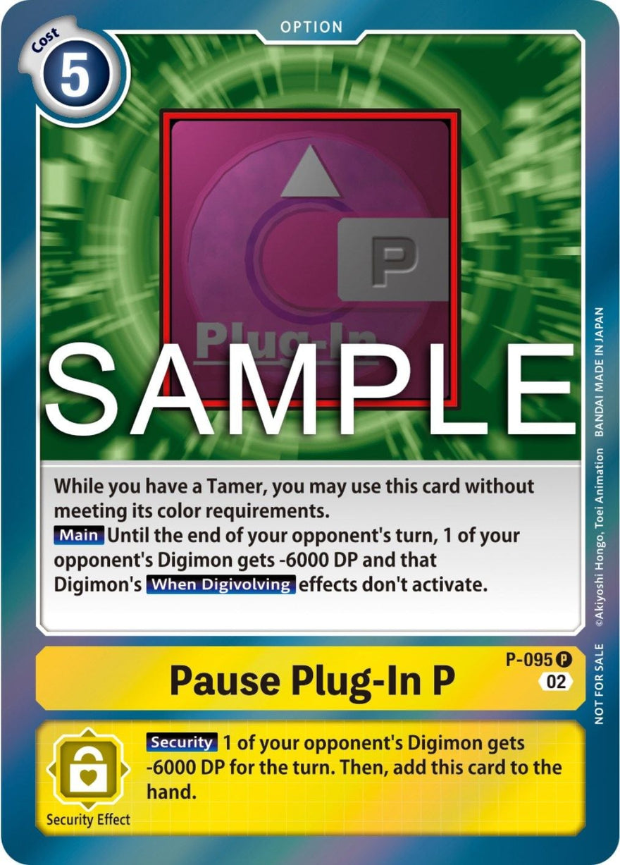 Pause Plug-In P-095 [ Inglese / Giapponese ]